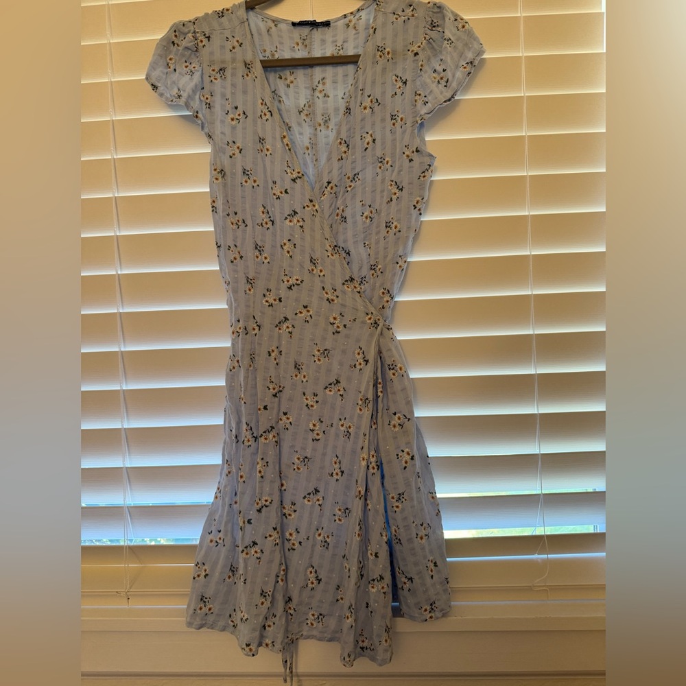 Brandy Melville Floral Wrap Sundress